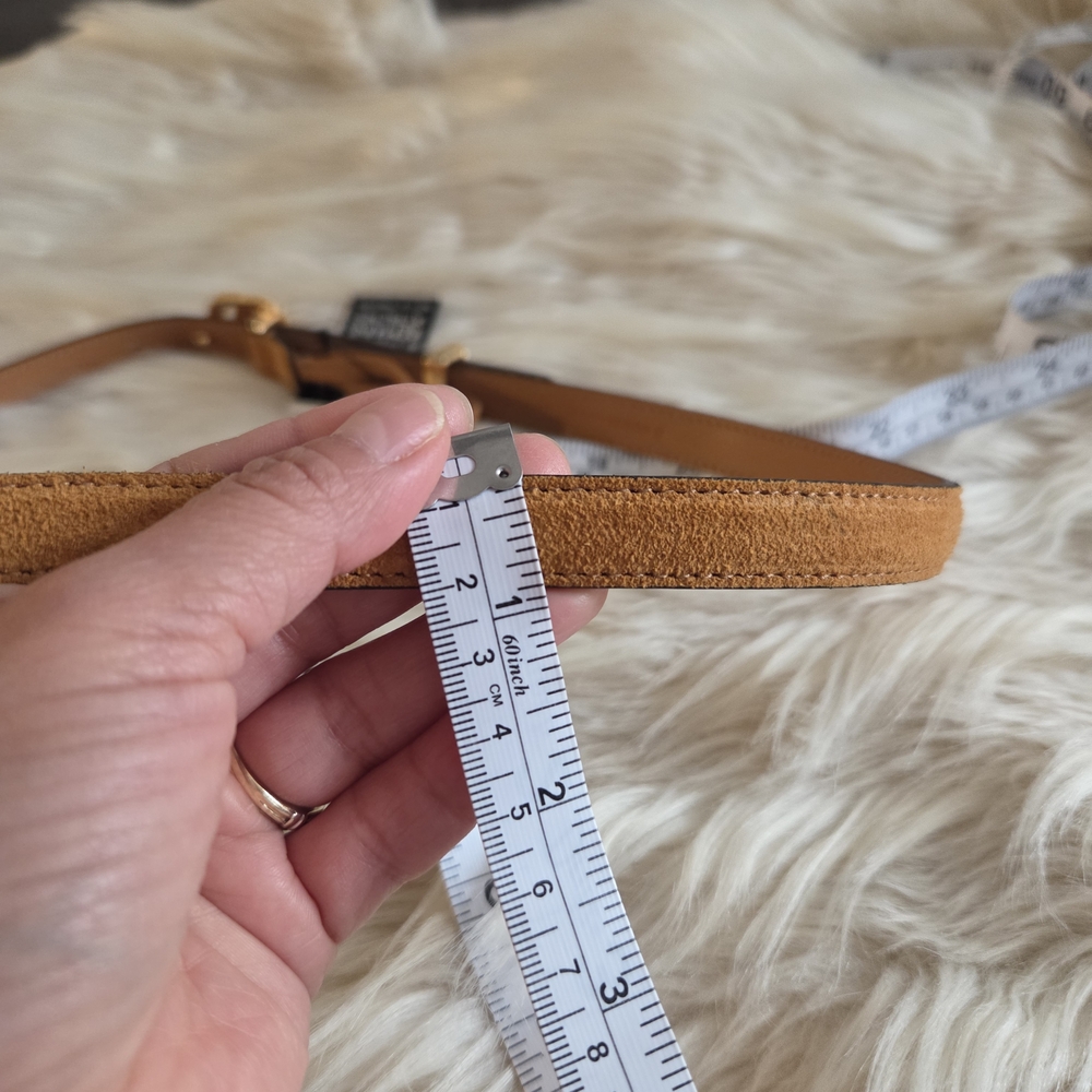 Gucci Tan and Gold Women's Belt - Picture 8 of 16